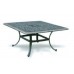 Patio coffee table outdoor Cast Aluminum furniture 36" Elisabeth Bronze