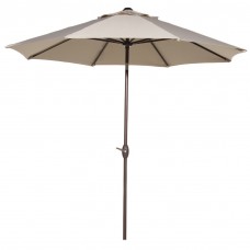 9 ft Umbrella Sesame Beige color