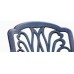 Patio bar stools Swivel set of 3 Outdoor Cast Aluminum Elisabeth Bronze