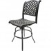 Bar stool's arm-less Set of 2 Outdoor Patio Furniture Cast Aluminum