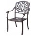 Patio dining set Elisabeth 11pc outdoor furniture Cast Aluminum chairs and table